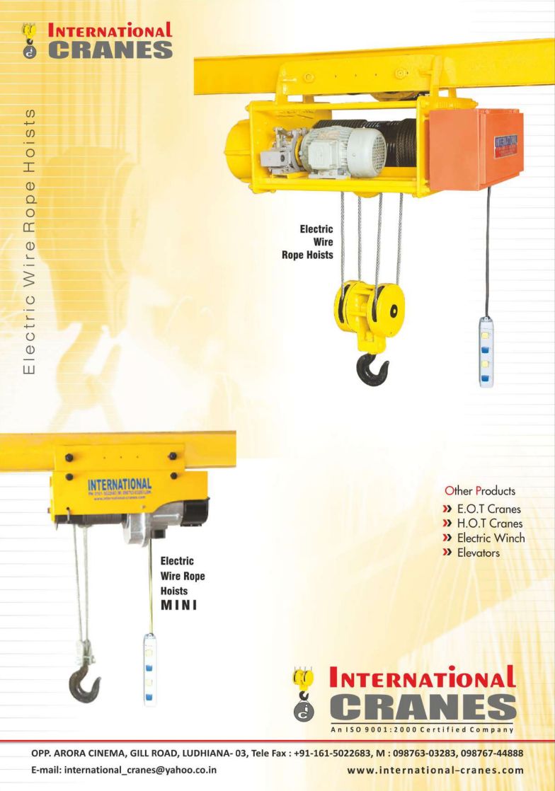 Electric Hoists Catalog