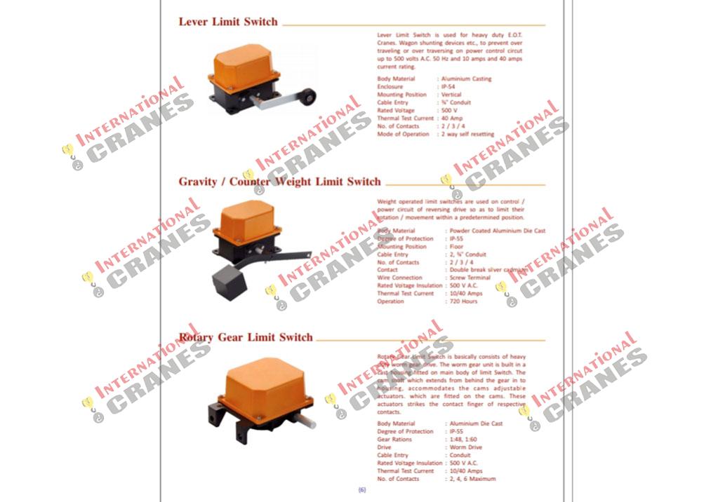 Cranes Spares Parts