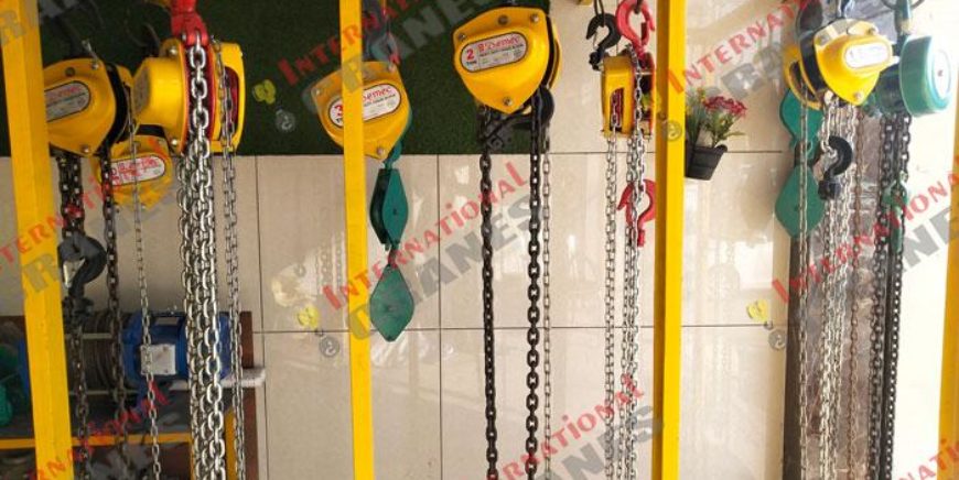 Manual Chain Pulley Block Slide