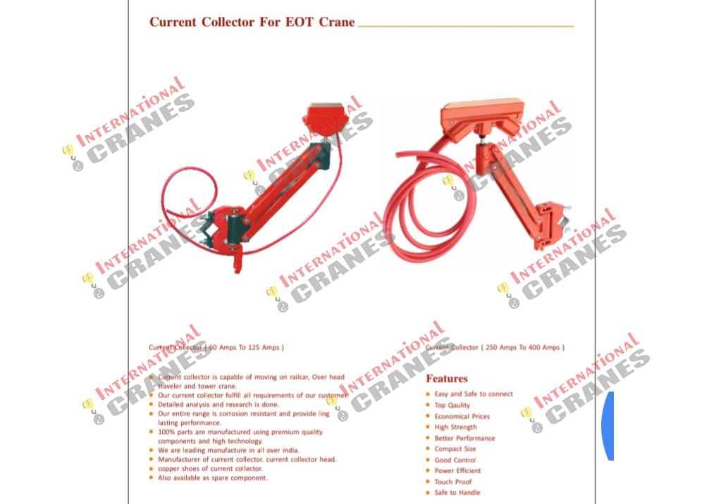 Crane Current Collectors Crane Current Collectors